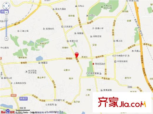 香樟鑫都交通圖