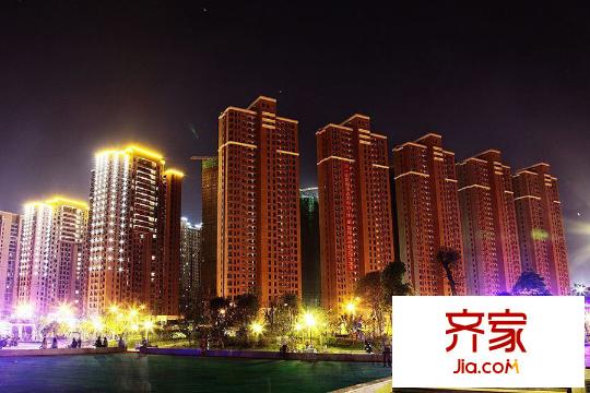 三一就此香寓小區(qū)夜景（2015.12.10）