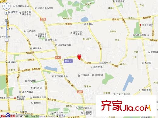 彩虹苑項(xiàng)目交通圖