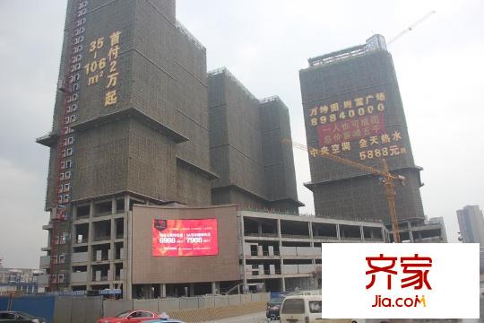 萬坤圖財富廣場1、2、3棟全景（2015.3.17）
