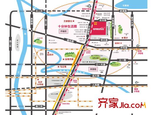 草莓街區(qū)區(qū)位圖