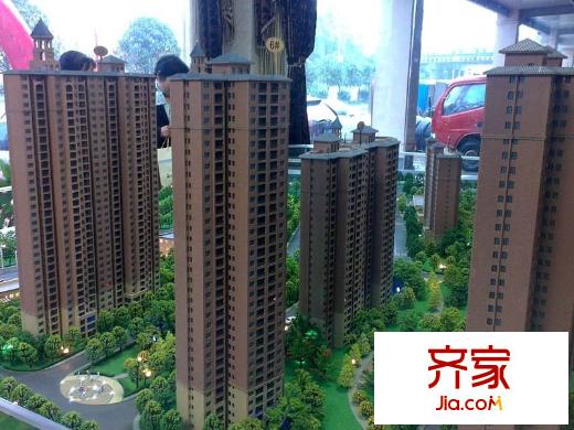 中安善化國際沙盤實(shí)景（2014.8.17）