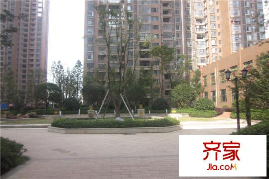 中欣楚天雅郡小區(qū)實(shí)景（2015.12.14）
