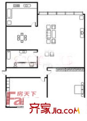 省質(zhì)檢局宿舍戶型圖2室2廳 戶型圖 2室2廳1衛(wèi)1廚