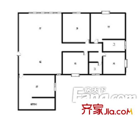 友阿大廈戶(hù)型圖4室2廳 戶(hù)型圖 4室2廳2衛(wèi)1廚