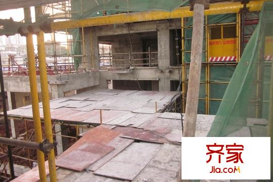 廣電疊彩蘭亭項(xiàng)目工地（2015.12.17）