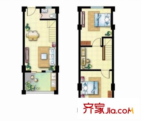 砂子塘中醫(yī)院宿舍戶型圖4室2廳 戶型圖 4室2廳2衛(wèi)1廚