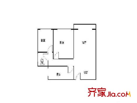 湘凱石化大廈戶型圖2室2廳  戶型圖 2室2廳1衛(wèi)1廚