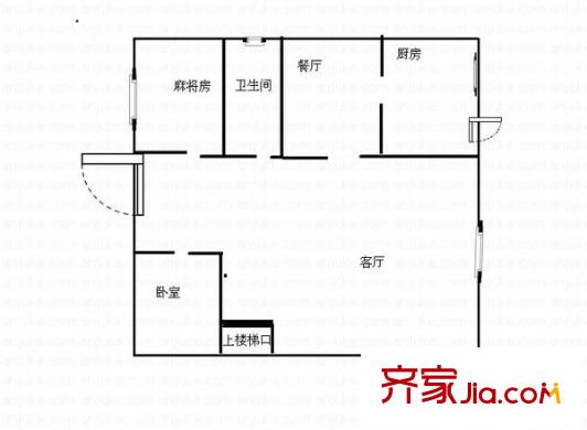 中房碧翠園戶型圖2室2廳 戶型圖 2室2廳1衛(wèi)1廚