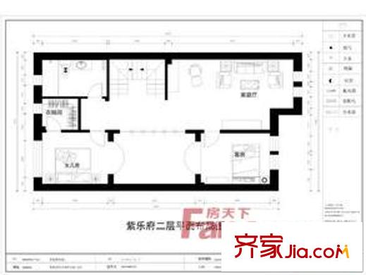 星沙杉星安置區(qū)戶型圖2室2廳  戶型圖 2室2廳1衛(wèi)1廚