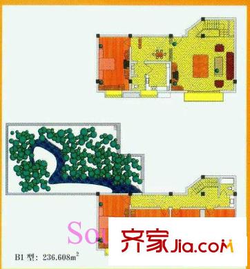 長沙新大新大廈戶型圖5室2廳 戶型圖 5室2廳3衛(wèi)1廚