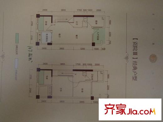 奧林匹克花園三期 0室 戶型圖