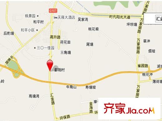 鄱馨苑交通圖