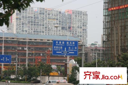 永通商邸配套圖周邊路牌