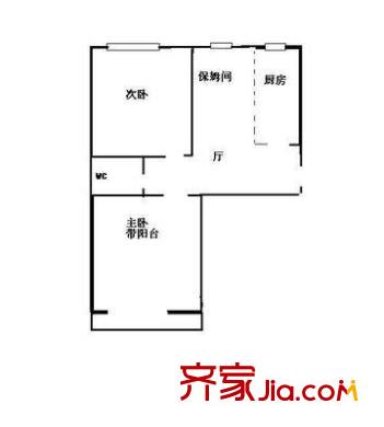 中國人民財產(chǎn)保險宿舍戶型圖3室1廳 戶型圖 3室1廳1衛(wèi)1廚