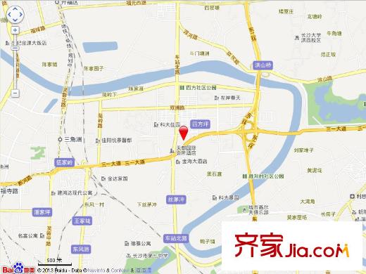 永通商邸交通圖