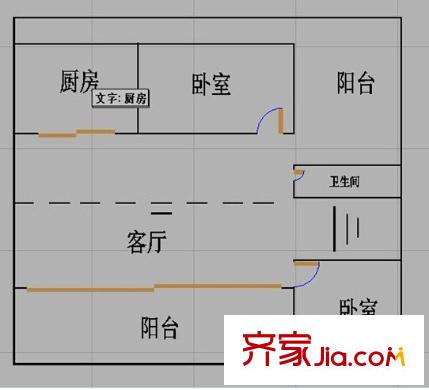 吉景小區(qū)戶型圖2室2廳 戶型圖 2室2廳1衛(wèi)1廚