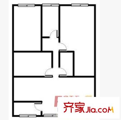 思進(jìn)大廈戶型圖3室2廳 戶型圖 3室2廳2衛(wèi)1廚