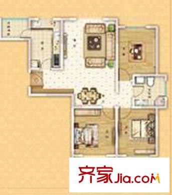 金象家園戶型圖2室2廳 戶型圖 2室2廳1衛(wèi)1廚
