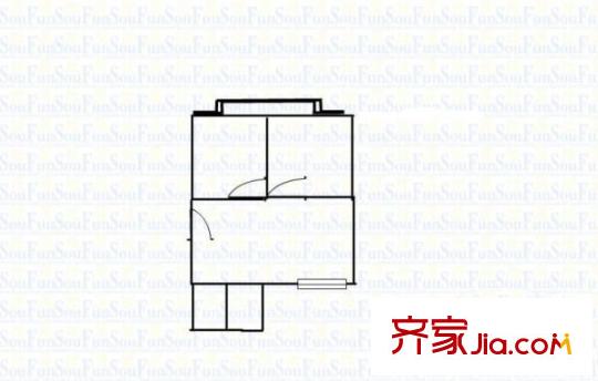 麻園灣社區(qū)戶型圖2室2廳  戶型圖 2室2廳1衛(wèi)1廚
