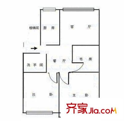 中南林業(yè)勘測(cè)設(shè)計(jì)院戶型圖3室2廳 戶型圖 3室2廳1衛(wèi)1廚