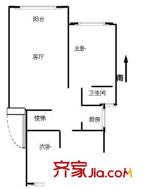 航發(fā)錦繡家園戶型圖6室3廳 戶型圖 6室3廳2衛(wèi)1廚