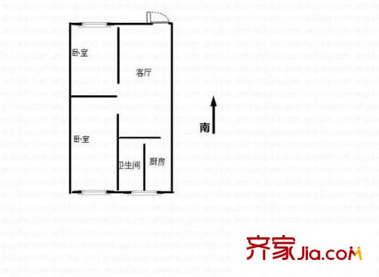 曼哈頓新貴戶(hù)型圖3室2廳 戶(hù)型圖 3室2廳1衛(wèi)1廚