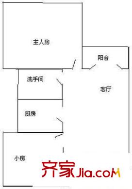 瑞都華庭戶型圖2室2廳2衛(wèi)1廚  戶型圖 2室2廳2衛(wèi)1廚