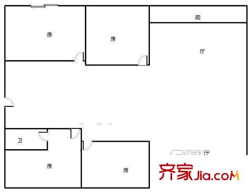 風(fēng)尚國(guó)際戶型圖4室2廳 戶型圖 4室2廳1衛(wèi)1廚