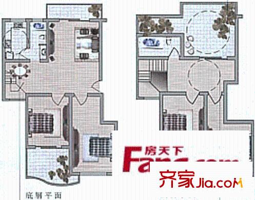望興家園戶型圖4室3廳2衛(wèi)1廚