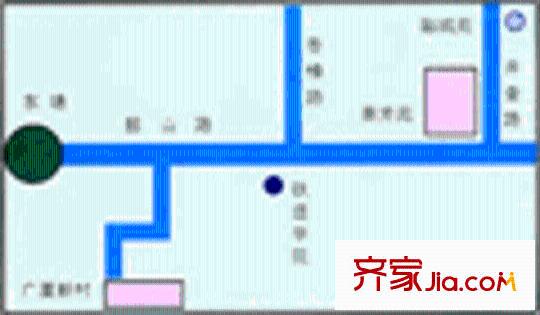 景芳苑交通圖