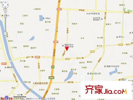長房東方人家交通圖