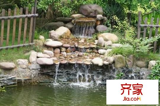 同升湖山莊外景圖