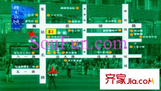 都市先鋒交通圖