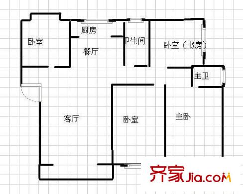 長沙南苑小區(qū)戶型圖4室2廳2衛(wèi)1 廚 戶型圖 4室2廳2衛(wèi)1廚
