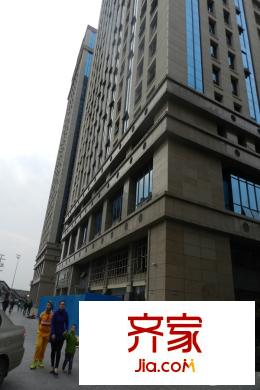 藍(lán)灣國(guó)際廣場(chǎng)樓棟現(xiàn)狀（2014.11.17）