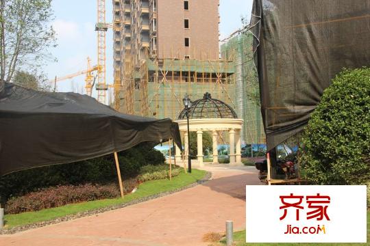 格瀾郡項(xiàng)目花園景觀（2012.12.14）