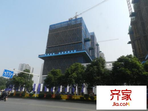 佳兆業(yè)時代廣場樓棟側(cè)面（2013.11.10）