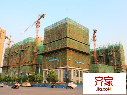 佳兆業(yè)時代廣場遠(yuǎn)景進(jìn)度圖（2013.9.10）