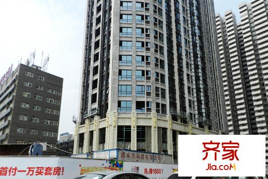 博雅例外1棟公寓外墻進(jìn)度（2015.9.23）