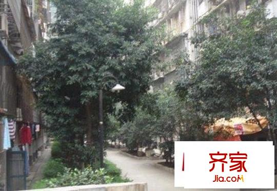 鐵道學(xué)院教師宿舍外景圖