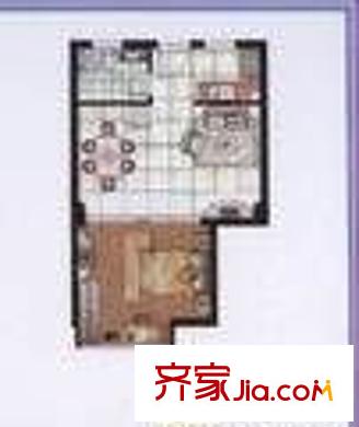 左家塘武警宿舍戶型圖 3室1廳  戶型圖 3室2廳2衛(wèi)1廚
