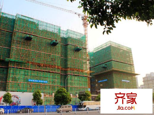 佳兆業(yè)時代廣場遠(yuǎn)景外觀圖（2013.9.10）