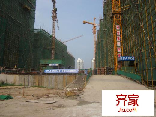 英郡年華在建樓棟（2010.09.14）