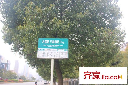 天晟海拔東方周邊公交站牌