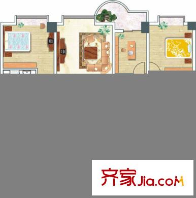 榮鑫家園戶型圖