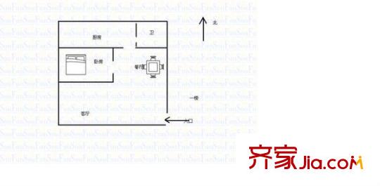 象嶼優(yōu)山美地戶型圖4室2廳2衛(wèi)1廚  戶型圖 4室2廳2衛(wèi)1廚