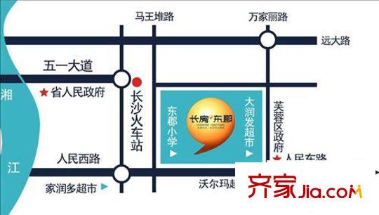 長房東郡交通圖