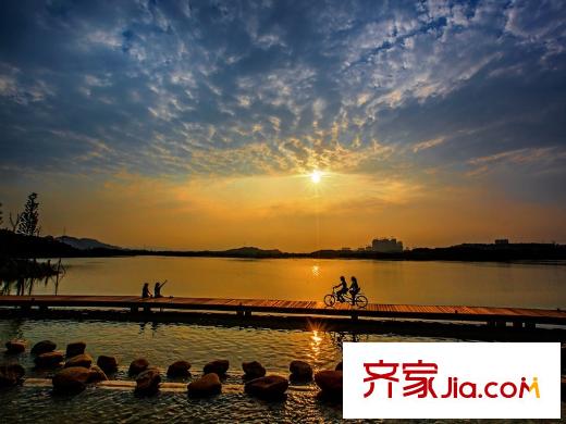梅溪湖金茂悅周邊梅溪湖美景圖