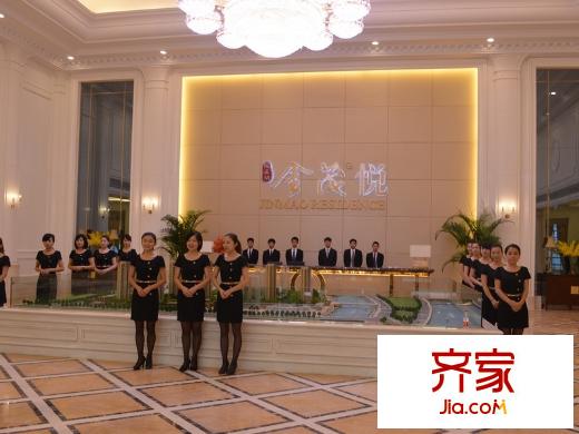 梅溪湖金茂悅體驗(yàn)中心大堂（2013-9-17）
